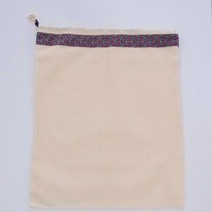 New Tory Burch Canvas Drawstring Dust Bag